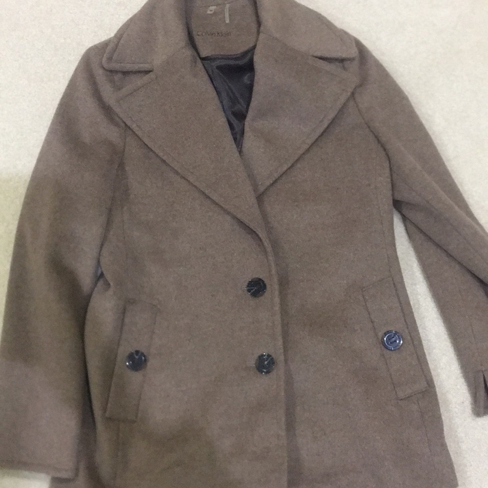 Calvin Klein Wool Peacoat